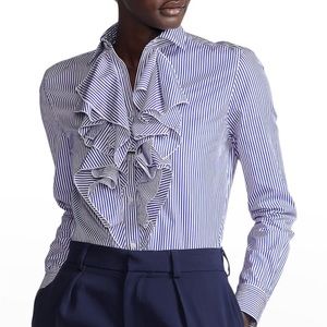 Ralph Lauren size 6 striped button down shirt